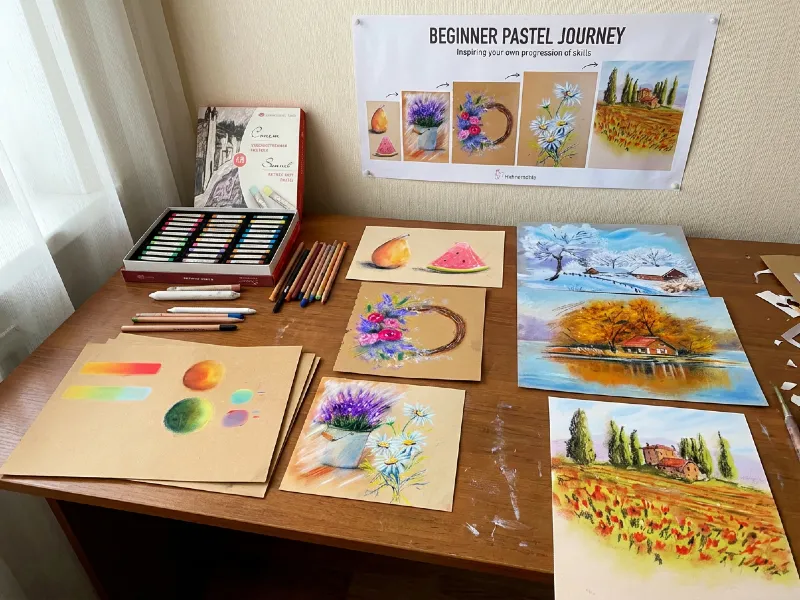 Soft Pastel Başlangıç Seviyesi Eğitimi