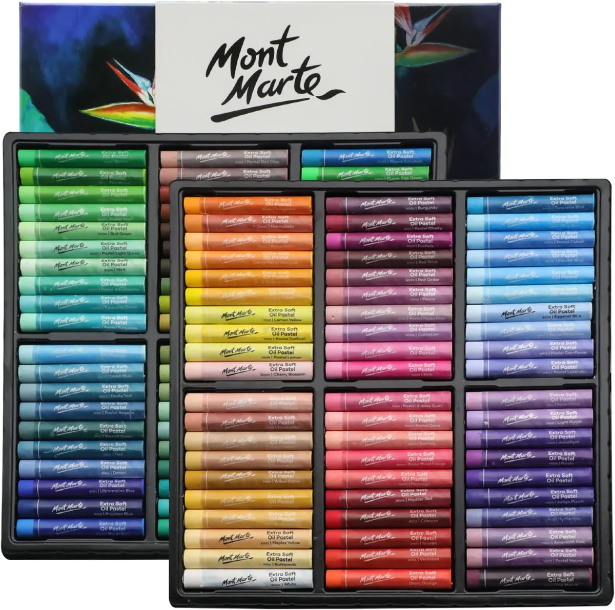 Mont Marte Ekstra Yumuşak Yağlı Pastel 120li