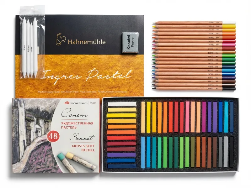 Soft Pastel Malzeme Tavsiyeleri
